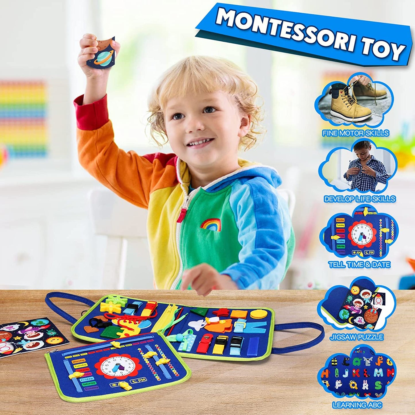 Montessori Meşguliyet Panosu